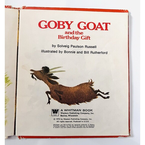 Vintage Whitman Tell-A-Tale Children’s Books Lot 1961-1975 Farm Animal Stories - Picture 15 of 16